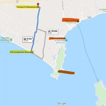 Panorama Sea View Room 245, V.I.P Condo Chain Rayong Ban Phe Buitenkant foto